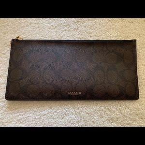 Coach Checkbook Wallet